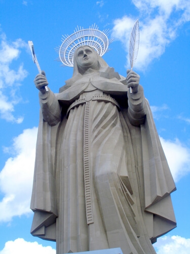 カッシアの聖リタ像（The statue of Santa Rita de Cássia）
