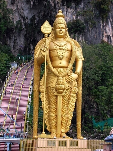 ムルガ神像（Lord Murugan Statue）