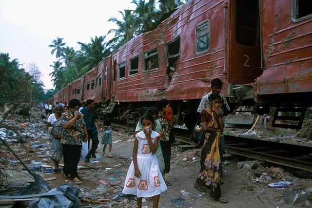 2004年スリランカ津波災害