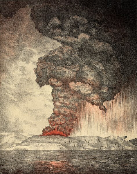 クラカタウ島噴火
